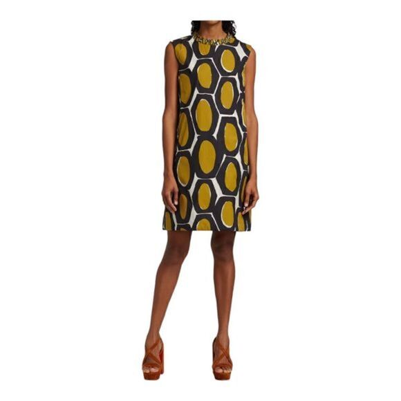 MAX Mara Painterly Sleeveless Reversible Minidress  Size 4 NWT current season - Picture 4 of 10